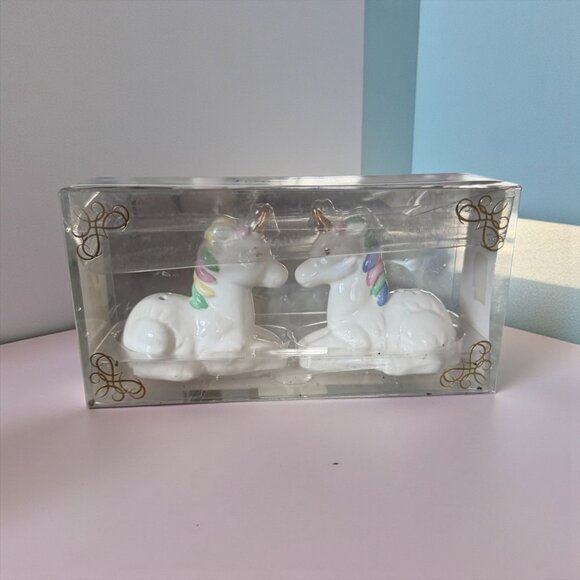 FRANCESCA'S Other - FRANCESCA'S Unicorn Fantasy Salt & Pepper Shakers NEW NIB